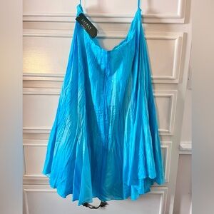 Ralph Lauren Vibrant Blue A-Line Skirt - New With Tags - Size 22